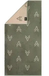 Caw&ouml; Handt&uuml;cher Alpenchic Allover Duschtuch 70x140 cm | zirbe - gr&uuml;n
