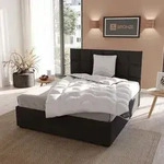Spessarttraum Faserdecke Bronze Duo normal, F&uuml;llung: 100% Polyester 155x220 cm