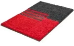 Kleine Wolke Badteppich Dynamic 60x90 cm - rot;grau
