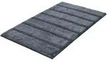 Kleine Wolke Badteppich Monrovia 60x100 cm | schiefer - grau