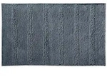 Kleine Wolke Badteppich Monrovia 80x140 cm | schiefer - grau