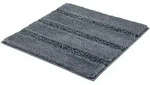 Kleine Wolke Badteppich Monrovia 60x60 cm | schiefer - grau