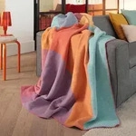 Biederlack Wohndecke Lava colorful 150x200 cm - bunt