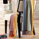 Biederlack Plaid Colour lines 130x170 cm - bunt
