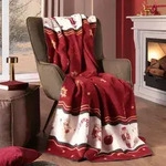 Villeroy & Boch Wohndecke Toys Delight ruby 150x200 cm - rot;beige