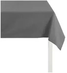 Apelt Tischdecke Basic 4362 100x100 cm | grau - grau