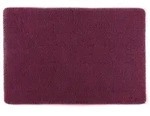 Rhomtuft Badteppich Square 60x90 cm | berry - lila