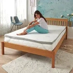 Traumschlaf Premium Gelschaum Topper 200x200 cm - wei&szlig;