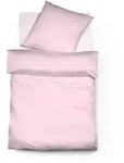 Fleuresse Uni Interlock Jersey Bettw&auml;sche Colours 155x200 cm + 80x80 cm | rose -