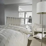 Curt Bauer Damast Bettw&auml;sche Como beige 155x220 cm + 80x80 cm - beige