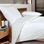 Janine Biber Wendebettw&auml;sche Davos 6505-08 155x220 cm + 80x80 cm - wei&szlig;;grau