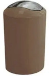 Kleine Wolke Kosmetikeimer Glossy Eimer 5 Liter | taupe - grau