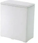 Kleine Wolke W&auml;schebox W&auml;scheboy 48x27x55cm | weiss - wei&szlig;