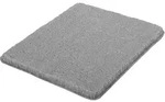 Kleine Wolke Badteppich Relax 55x65 cm | grau - grau