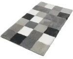 Kleine Wolke Badteppich Caro 70x120 cm | flanell - beige;grau