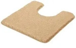 Kleine Wolke Badteppich Relax WC Vorleger 55x55 cm | champagner - beige