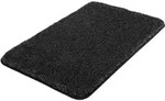 Kleine Wolke Badteppich Relax 60x100 cm | schwarz - schwarz