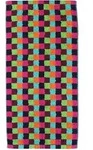 Caw&ouml; Handtuchserie Lifestyle Karo multicolor Duschtuch 70x180 cm - bunt