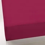 Formesse Bella-Donna Jersey Spannbettlaken 120x200 - 130x220 cm | bordeaux - rot