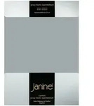 Janine Jersey Elastic Spannbetttuch 140x200 cm - 160x220 cm | platin - grau