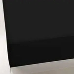 Formesse Jersey Spannbetttuch Bella Gracia 120x200 - 130x220 cm | schwarz -...