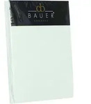 Curt Bauer Mako-Satin Spannbetttuch 140x200 cm | silberjade - gr&uuml;n