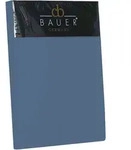 Curt Bauer Mako-Satin Spannbetttuch 140x200 cm | denim - blau
