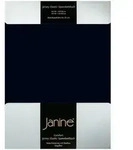 Janine Jersey Elastic Spannbetttuch 180x200 cm - 200x220 cm | schwarz - schwarz
