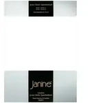 Janine Jersey Elastic Spannbetttuch 180x200 cm - 200x220 cm | wei&szlig; - wei&szlig;