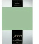 Janine Jersey Elastic Spannbetttuch 180x200 cm - 200x220 cm | lind - gr&uuml;n