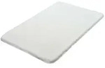 Kleine Wolke Badteppich Relax 70x120 cm | polarweiss - wei&szlig;