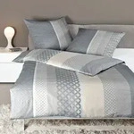 Janine Mako-Satin Bettw&auml;sche Palermo 31043-07 135x200 cm + 80x80 cm -