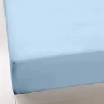 Formesse Bella-Donna Jersey Spannbettlaken 140x200 - 160x220 cm | hellblau - blau