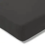Estella Zwirnjersey Spannbetttuch 90x190 - 120x220 cm | schiefer - grau