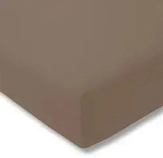 Estella Zwirnjersey Spannbetttuch 90x190 - 120x220 cm | bahama - braun
