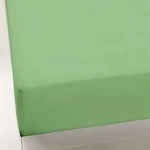 Formesse Jersey Spannbetttuch Bella Gracia 120x200 - 130x220 cm | olive - gr&uuml;n