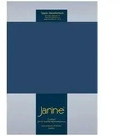 Janine Topper Comfort Jersey Spannbetttuch 90x190 cm - 100x220 cm | marine - blau