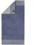 Caw&ouml; Handt&uuml;cher Two-Tone Handtuch 50x100 cm | nachtblau