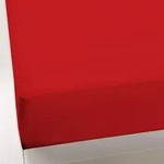 Formesse Bella-Donna Jersey Spannbettlaken 200x220 - 200x240 cm | rot - rot