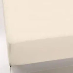 Formesse Bella-Donna Jersey Spannbettlaken 90x190 - 100x220 cm | puder - beige