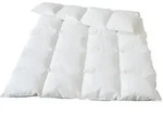 Traumina Daunendecke Bio Plume WK 4 warm, F&uuml;llung: 100% G&auml;nsedaunen 155x220 cm