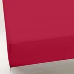 Formesse Jersey Spannbetttuch Bella Gracia 120x200 - 130x220 cm | carminrot -...