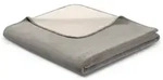 Biederlack Wohndecke Doubleface 150x200 cm | graphit-rauch - grau