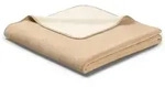 Biederlack Wohndecke Doubleface 150x200 cm | oasis-ecru - beige