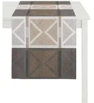 Apelt Tischl&auml;ufer Verona 44x140 cm | braunt&ouml;ne - braun;grau