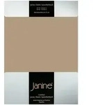 Janine Jersey Elastic Spannbetttuch 180x200 cm - 200x220 cm | nougat - braun