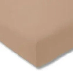 Estella Zwirnjersey Spannbetttuch 140x200 - 160x220 cm | karamel - braun