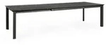 Gartentisch Konnor aus Aluminium, ausziehbar und modern, anthrazit, ideal f&uuml;r...