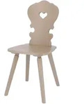 Stuhl Vienna aus Buchenholz, klassisch, taupe, lackierte Oberfl&auml;che, stabile