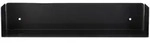 Wandregal Lyra aus Metall, modern und pulverbeschichtet, Schwarz, 50 cm breit
